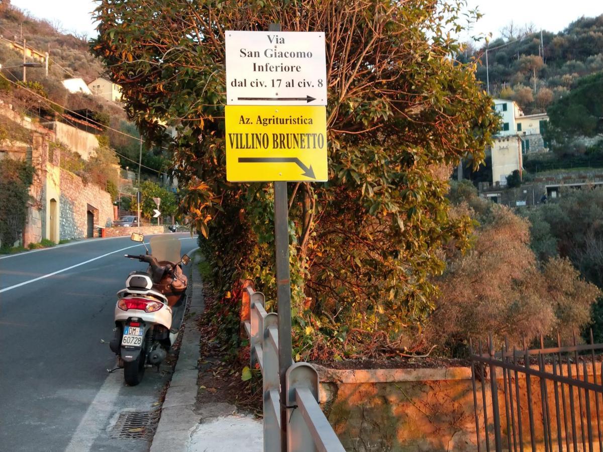 Villino Brunetto Azienda Agrituristica Camogli Kültér fotó
